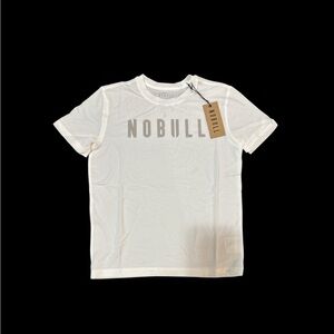 NOBULL Kids White T-Shirt(unisex)